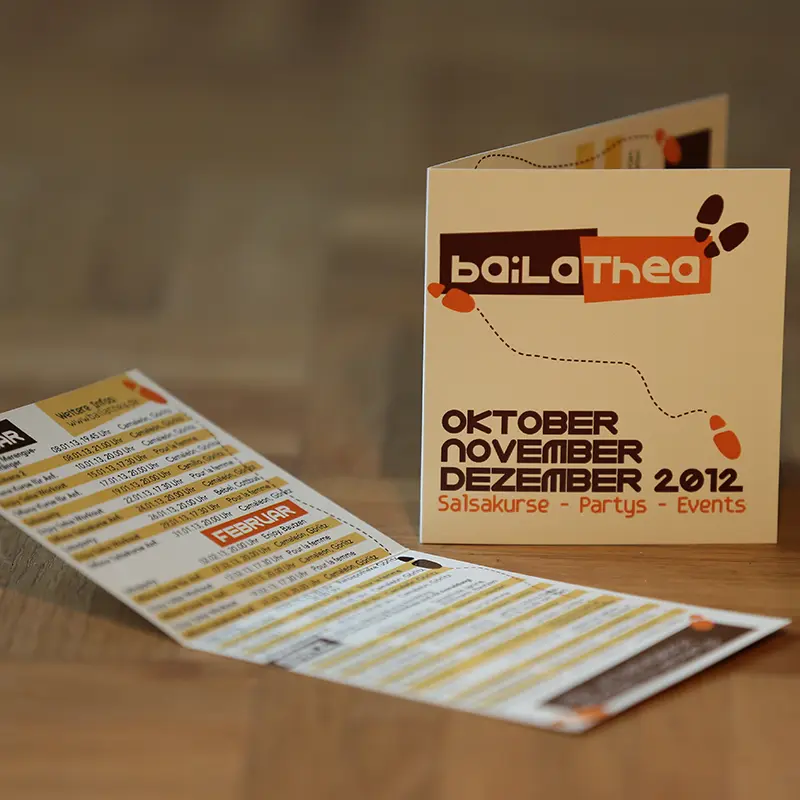 Corporate Design für einen Tänzer
