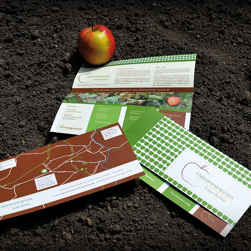 Corporate Design Hebammenpraxis Katja Richter