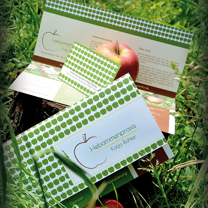 Corporate Design Hebammenpraxis Katja Richter