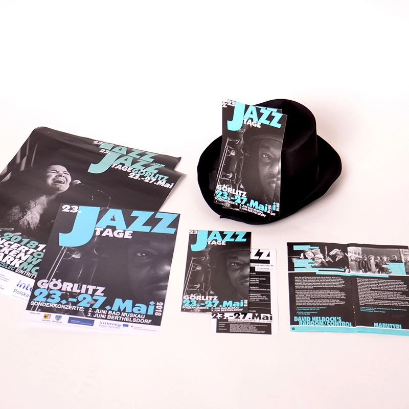 Grafikdesign für die JazzTage Görlitz