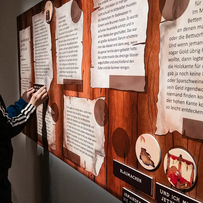Ausstellungsgestaltung für das Museum der Pfalz