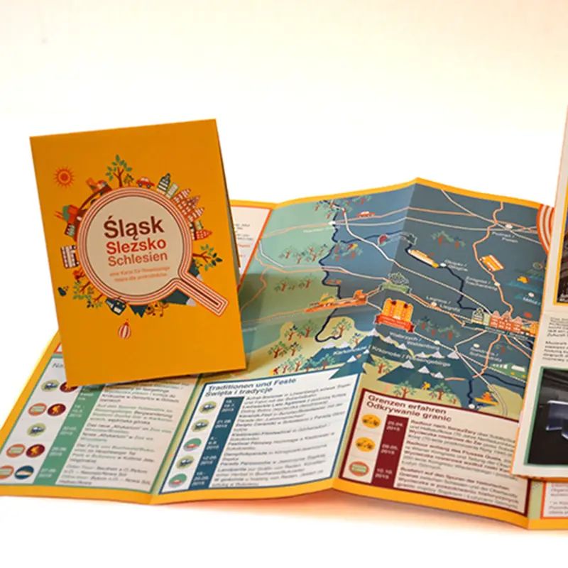 Grafikdesign SCHLESIEN-KARTE