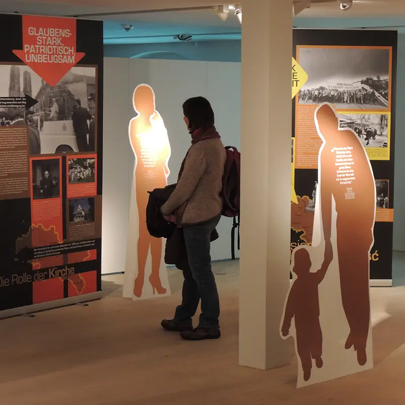 Ausstellungsgestaltung Schlesien nach 45
