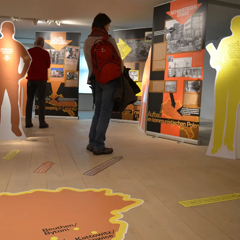 Ausstellungsgestaltung Schlesien nach 45