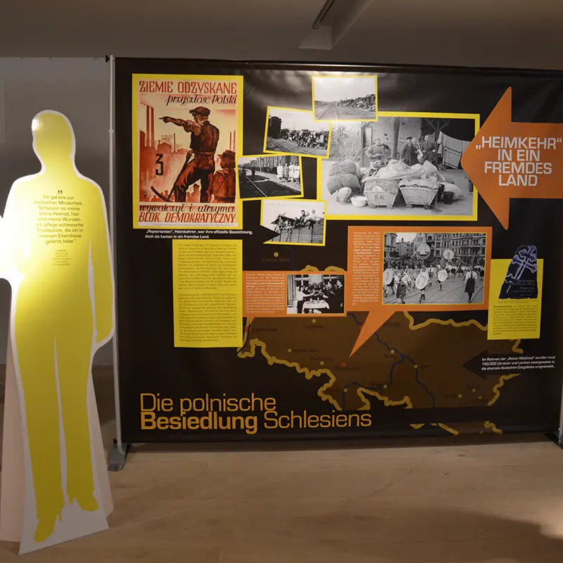 Ausstellungsgestaltung Schlesien nach 45