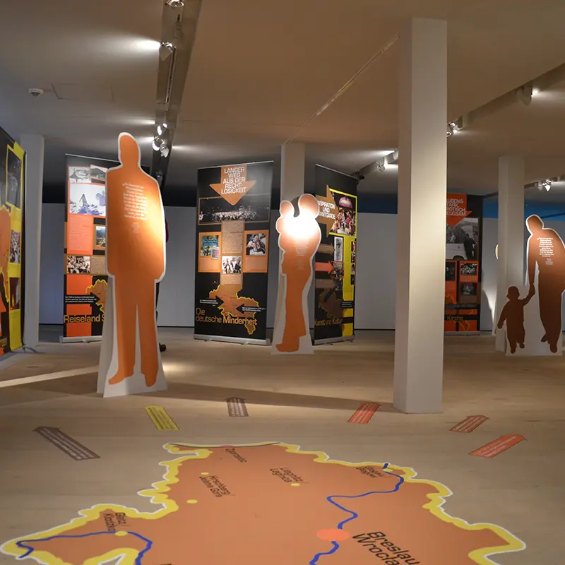 Ausstellungsgestaltung Schlesien nach 45