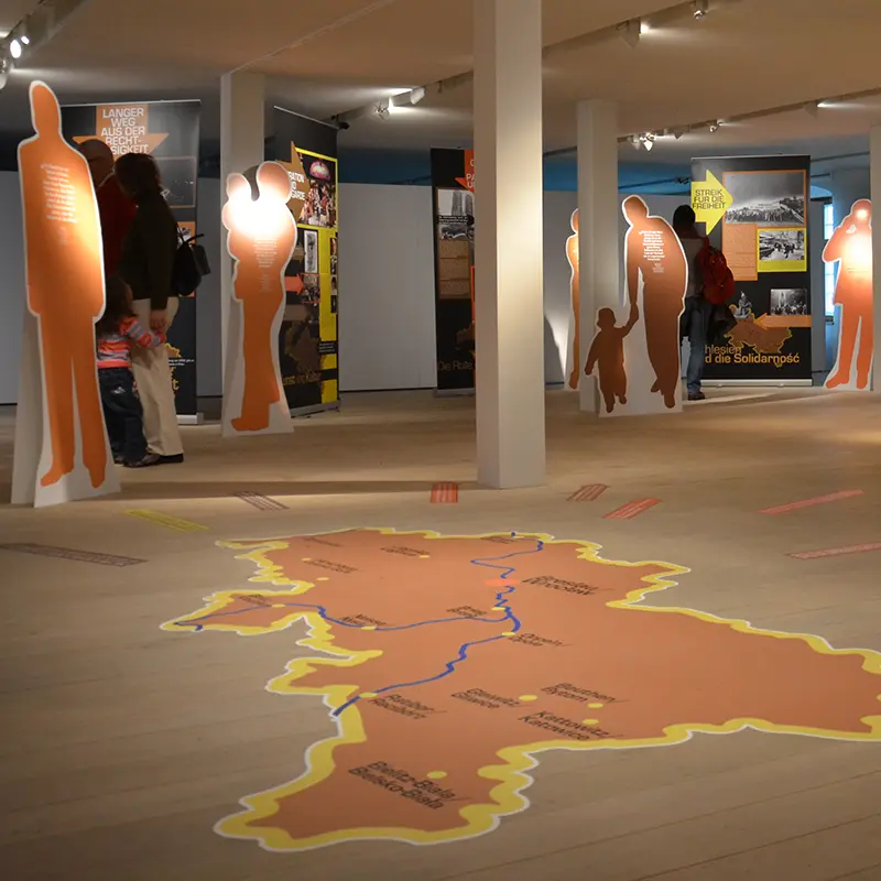 Ausstellungsgestaltung Schlesien nach 45