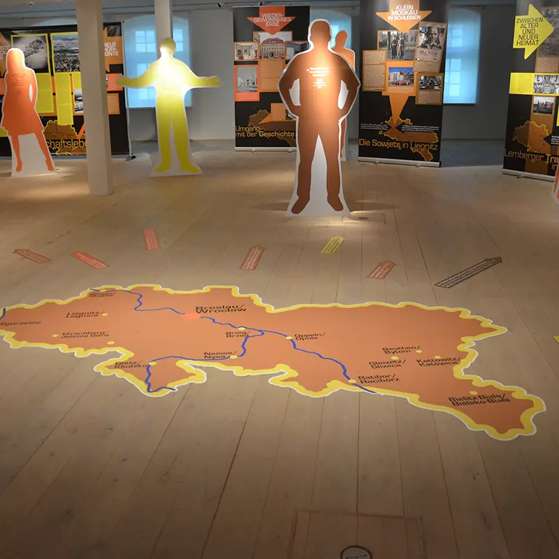 Ausstellungsgestaltung Schlesien nach 45