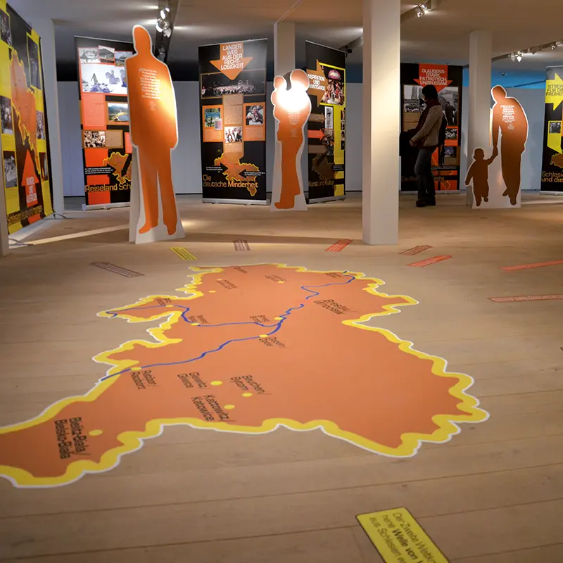 Ausstellungsgestaltung Schlesien nach 45